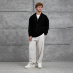 Mrk Zip-Up Oversize Sweatshirt – Image 2